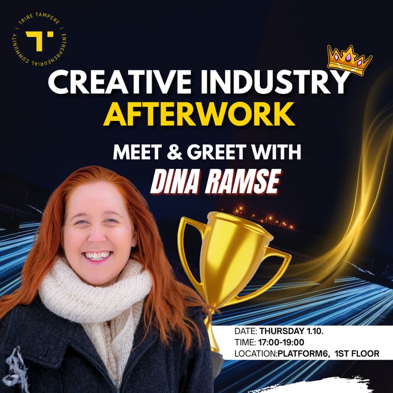 Cover Image for Creative Industry Afterwork: Meet & Greet with Dina Ramse