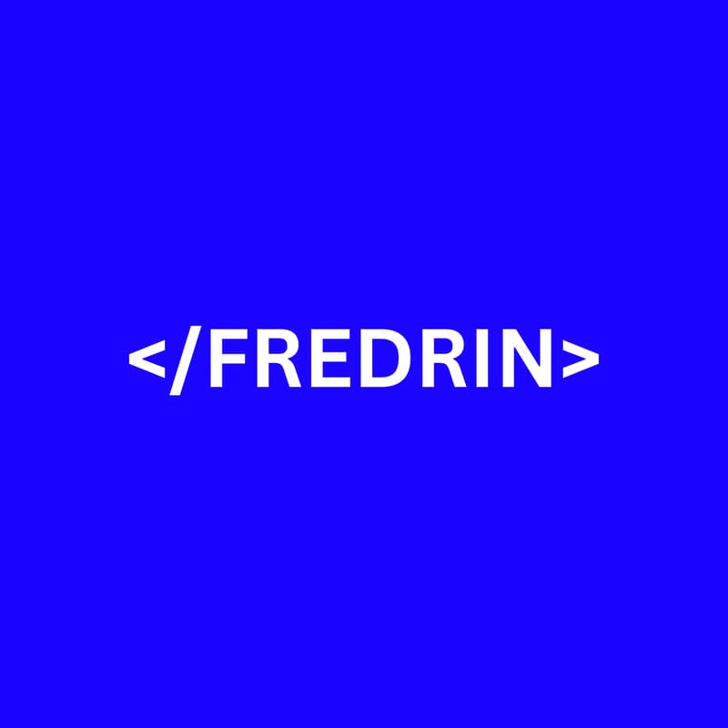 Cover Image for Build With Fredrin