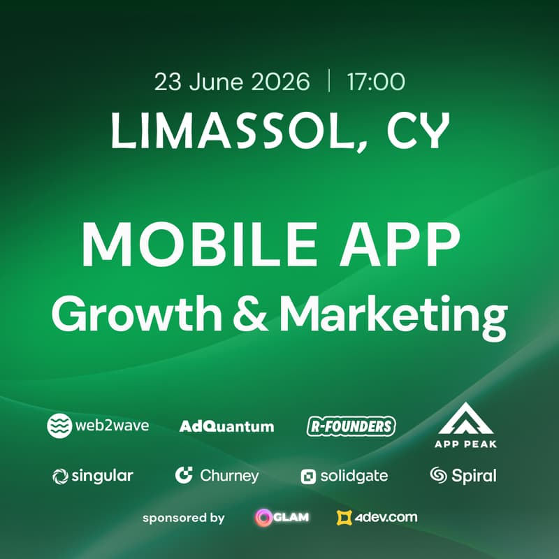 Cover Image for Mobile App Growth & Marketing Meetup in Limassol