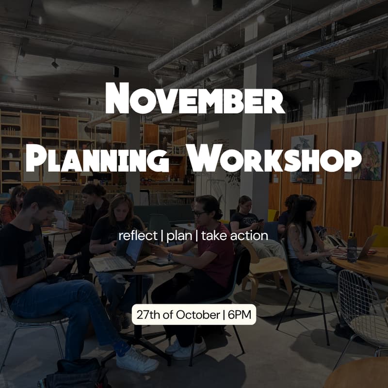 Cover Image for November Planning Workshop