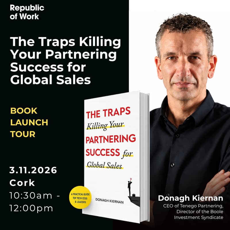 Cover Image for The Traps Killing Your Partnering Success for Global Sales - Book Launch & Breakfast