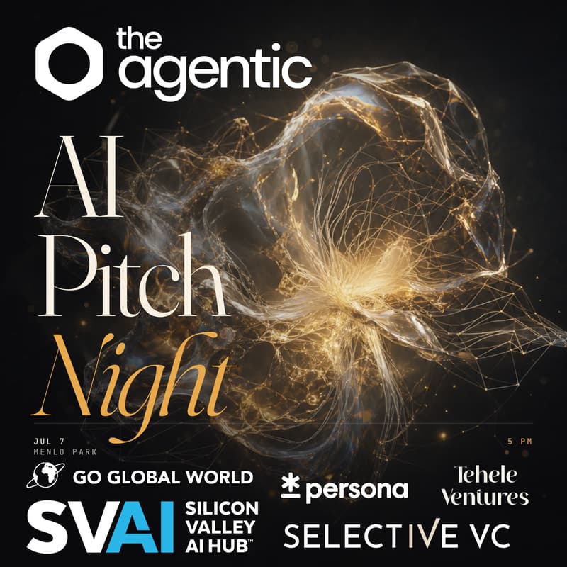 Cover Image for AI Pitch Night, hosted by TheAgentic @Snowflake's SVAI Hub