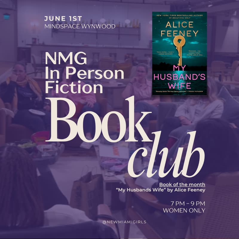 Cover Image for NMG Fiction Book Club (In-Person): “My Husbands Wife” By Alice Feeney