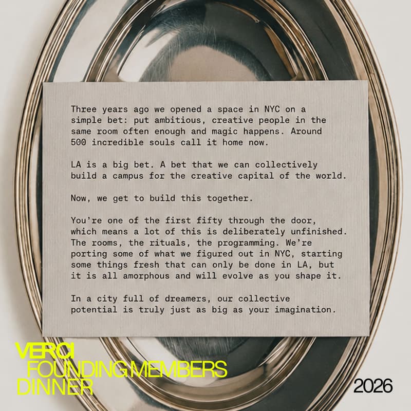 Cover Image for Founding member dinner
