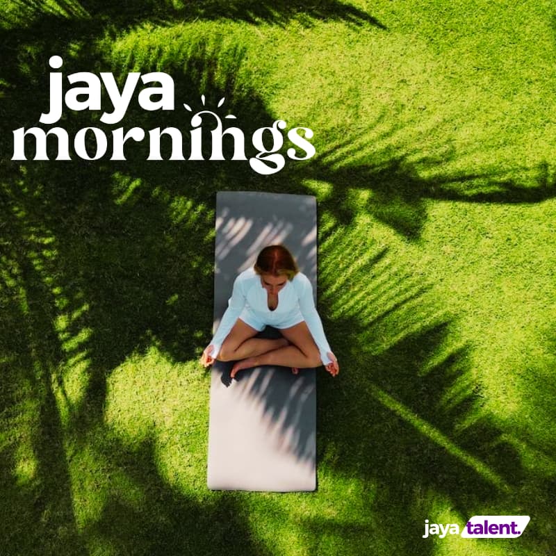 Cover Image for Jaya Mornings: Tools for the Busy Mind [Bangalore]