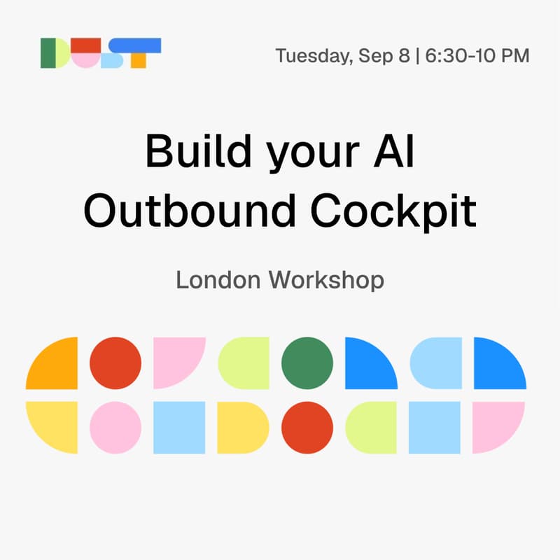 Cover Image for Build your AI Outbound Cockpit - a Hands-On London Workshop