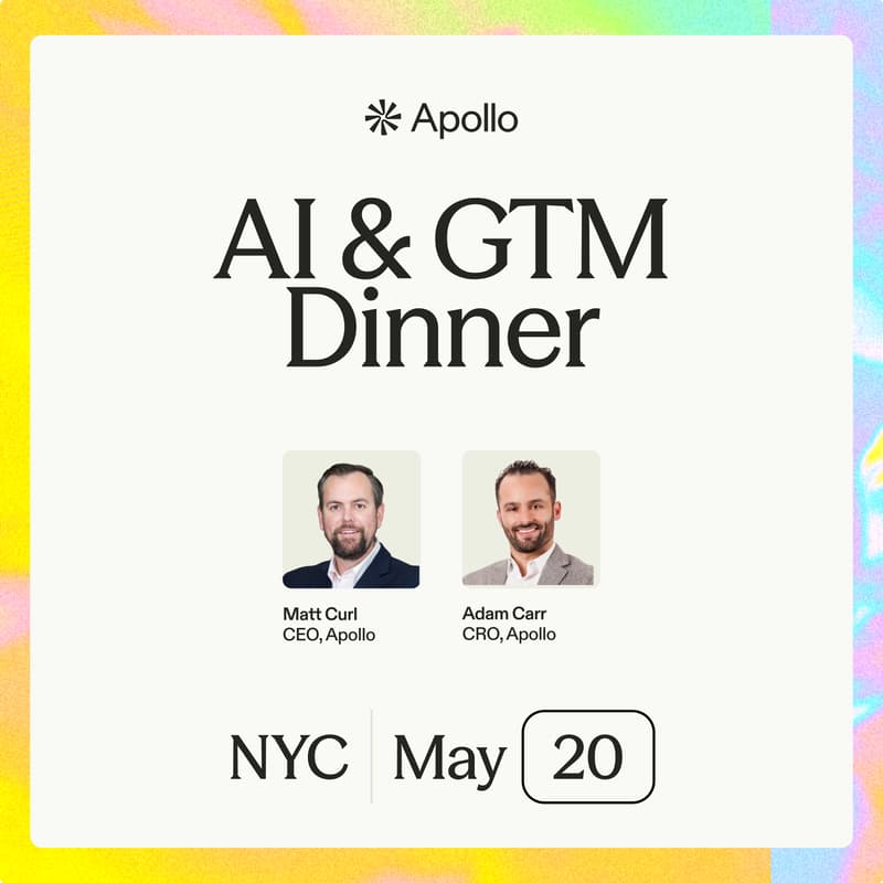 Cover Image for [Invite Only] AI & GTM Dinner in NYC