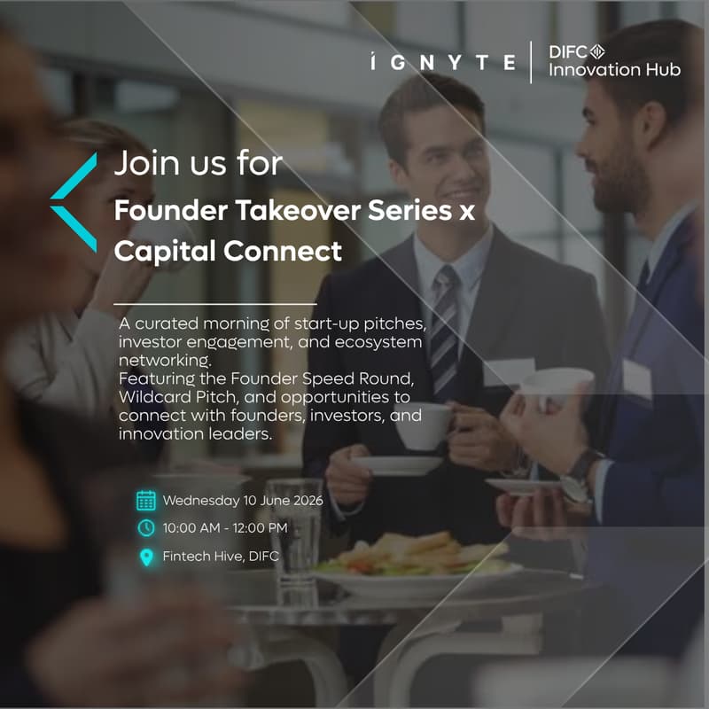 Cover Image for Founder Takeover Series x Capital Connect