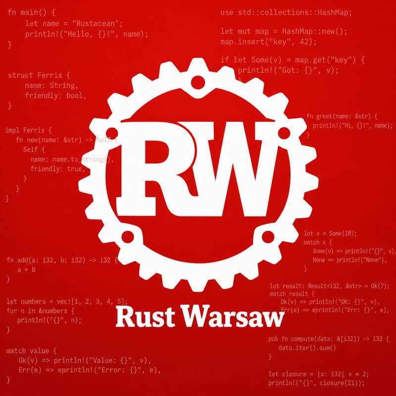 Cover Image for Rust Warsaw Workshops: May 2026