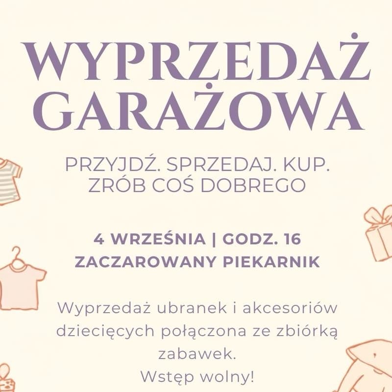 Cover Image for Wyprzedaż Garażowa