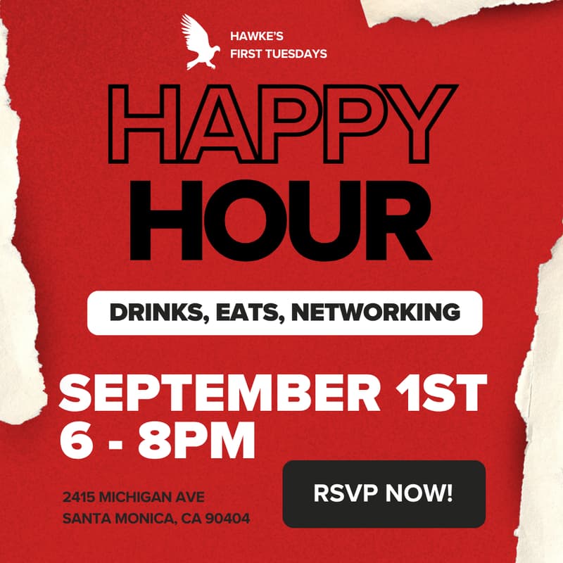 Cover Image for Hawke's First Tuesdays Happy Hour