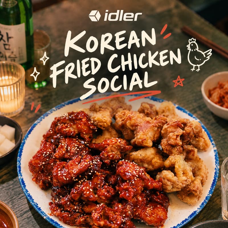 Cover Image for Korean Fried Chicken Social