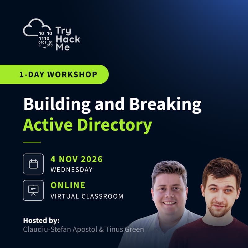 Cover Image for Building and Breaking Active Directory Basic