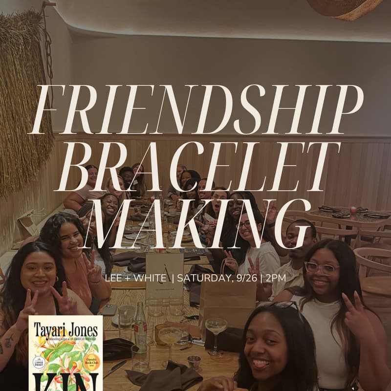Cover Image for Friendship Bracelet Workshop