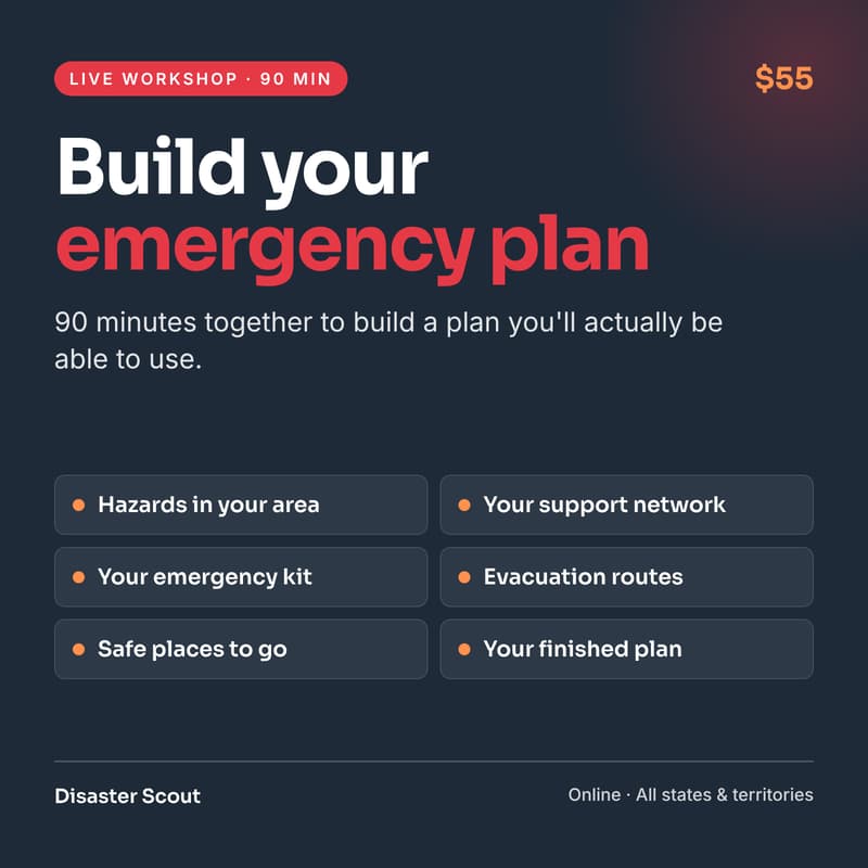 Cover Image for Build Your Emergency Plan | 90-min Live Workshop