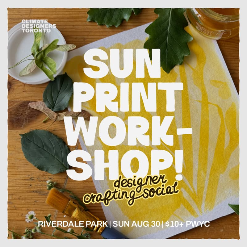 Cover Image for Sun Print Workshop (Designer Crafting Social)