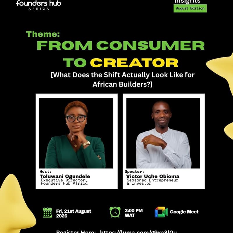 Cover Image for From Consumer to Creator: What does the Shift Actually Look Like For African Builders?
