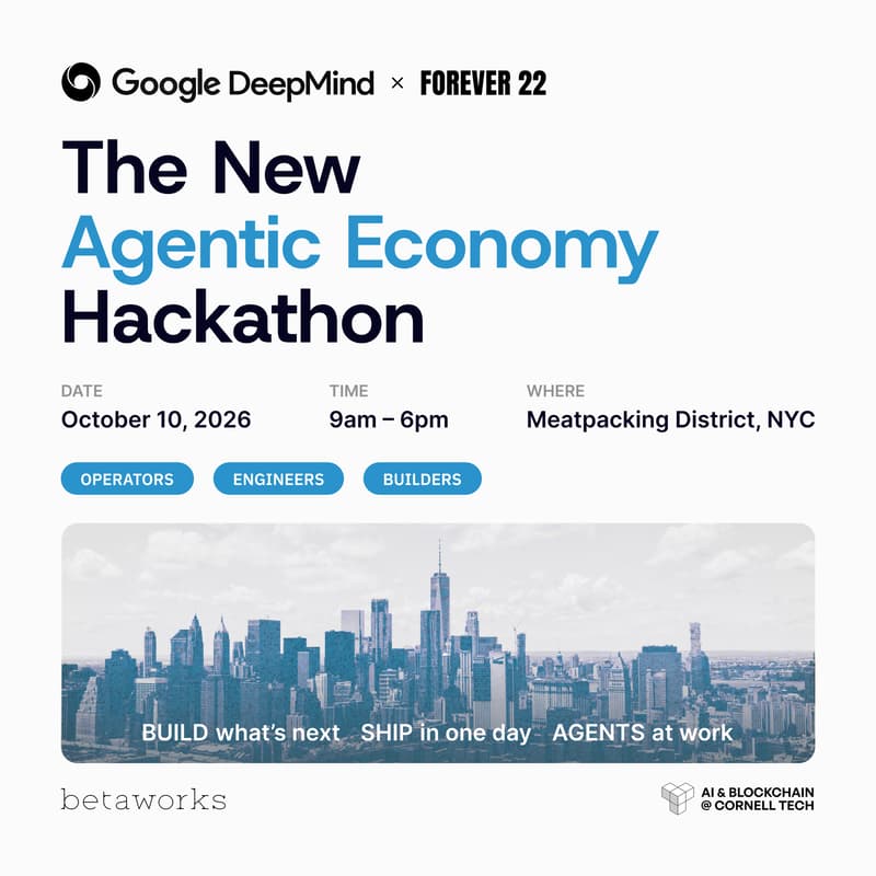 Cover Image for The New Agentic Economy Hackathon