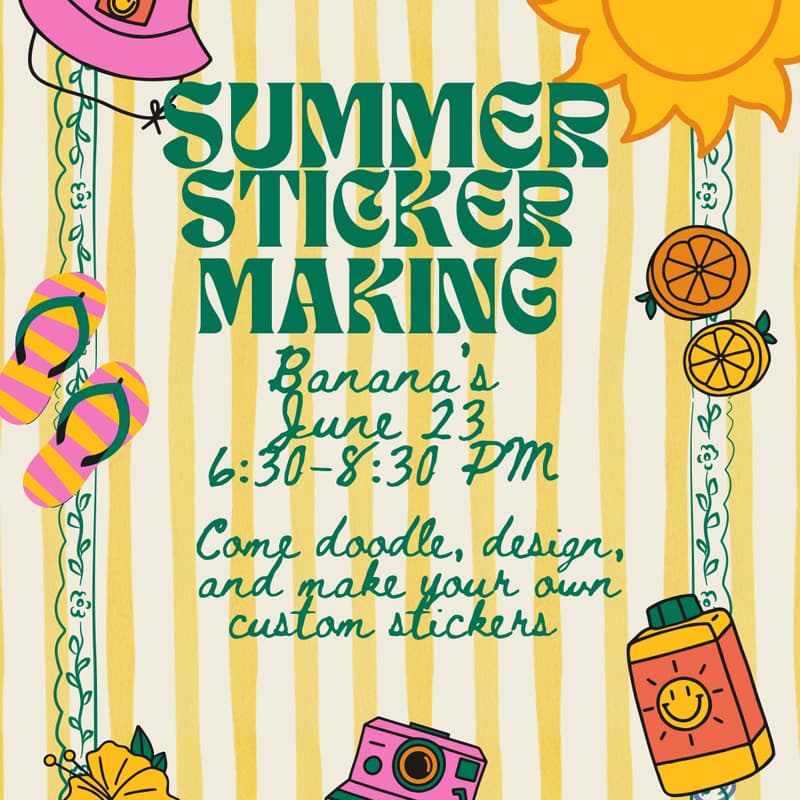 Cover Image for SUMMER STICKER MAKING