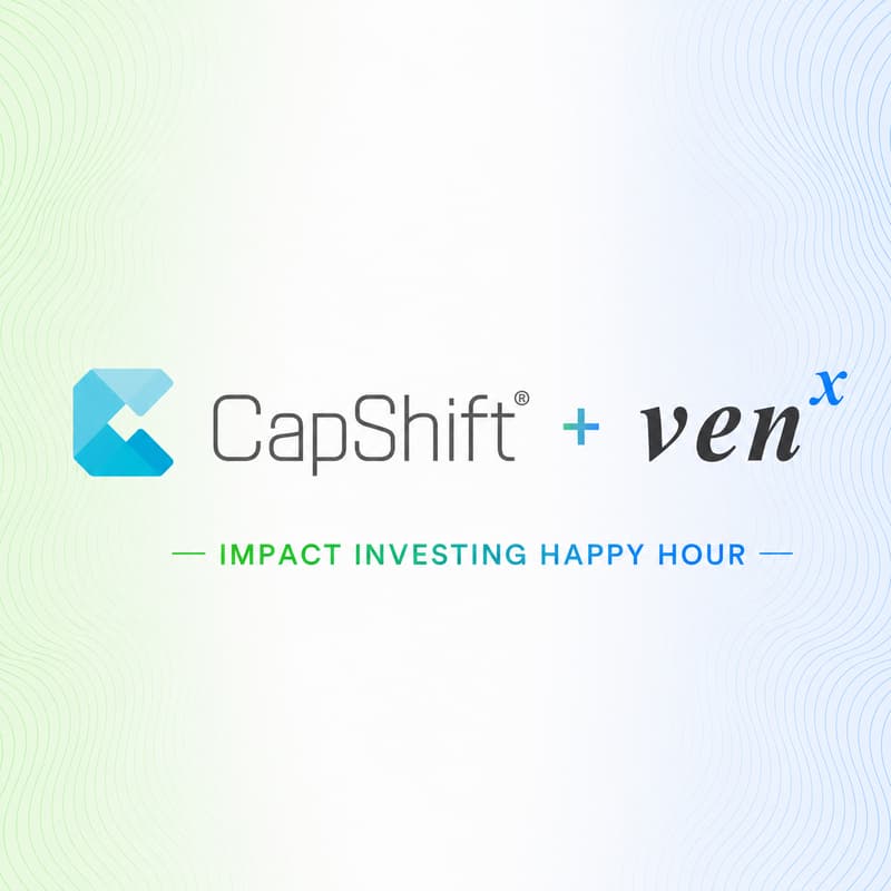 Cover Image for CapShift + VenX: Impact Investing Happy Hour