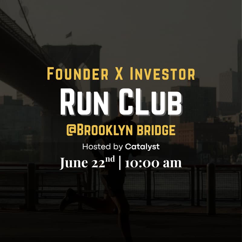 Cover Image for Founder x Investor Run Club