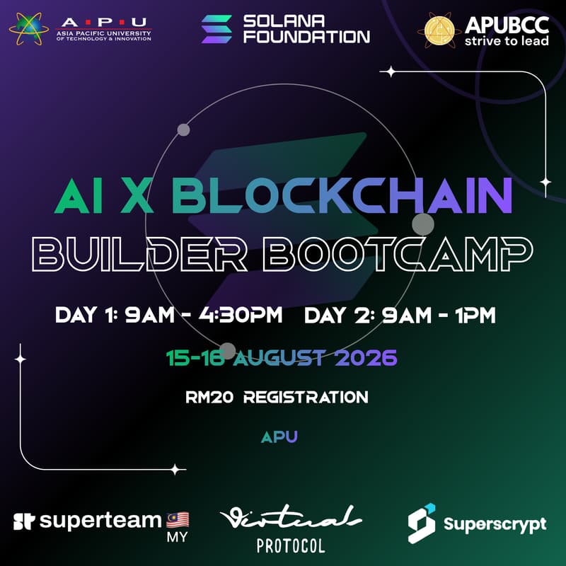 Cover Image for AI x Blockchain Builder Bootcamp
