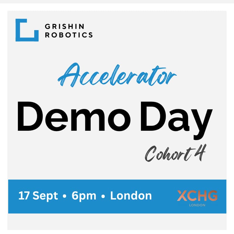 Cover Image for Grishin Robotics Accelerator Cohort 4 Demo Day