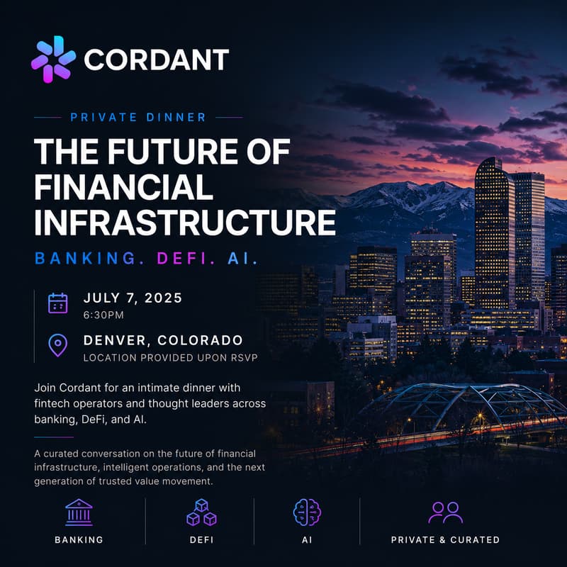 Cover Image for Cordant Pre-Launch Dinner Tour: Denver