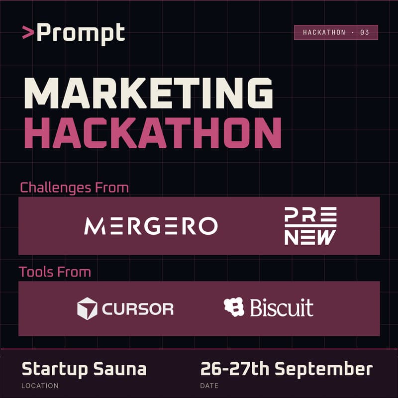 Cover Image for Prompt Marketing Hackathon