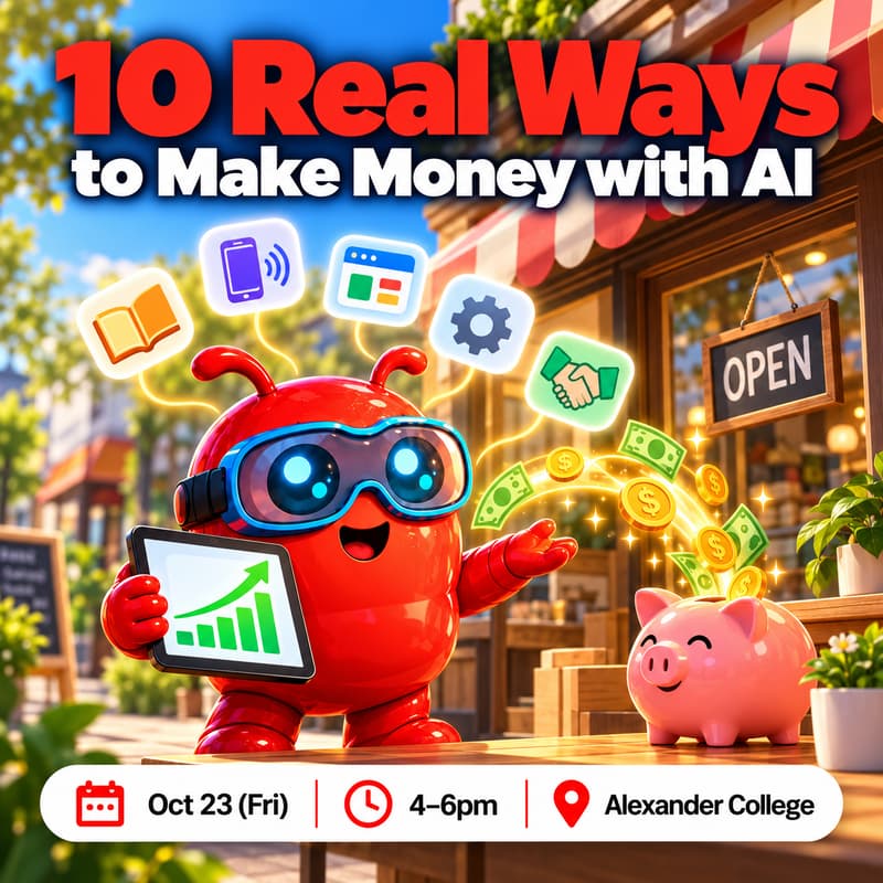 Cover Image for 💵🤖 10 Real Ways to Make Money with AI 🤖💵 (Community Sharing)