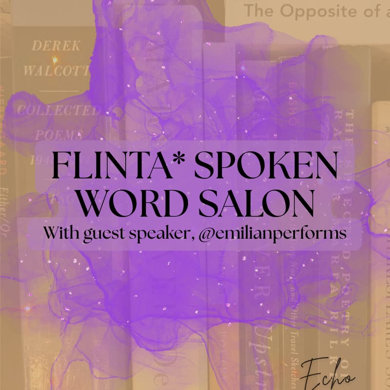 Cover Image for FLINTA* Spoken Word Salon