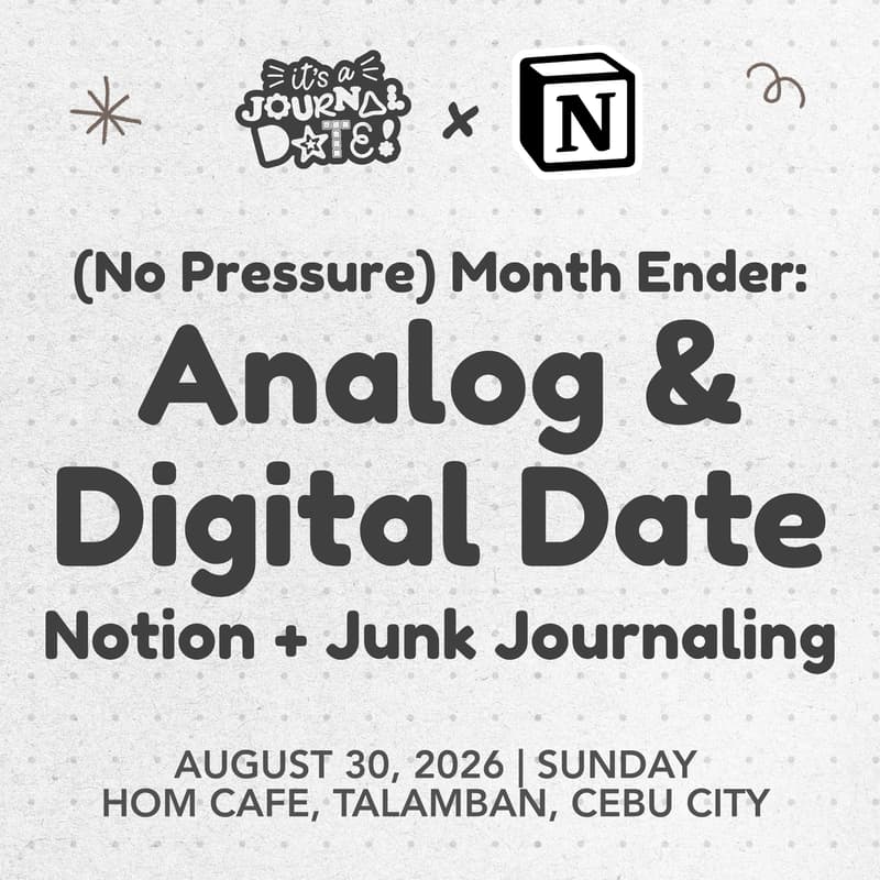 Cover Image for Analog & Digital Date: Notion + Junk Journaling