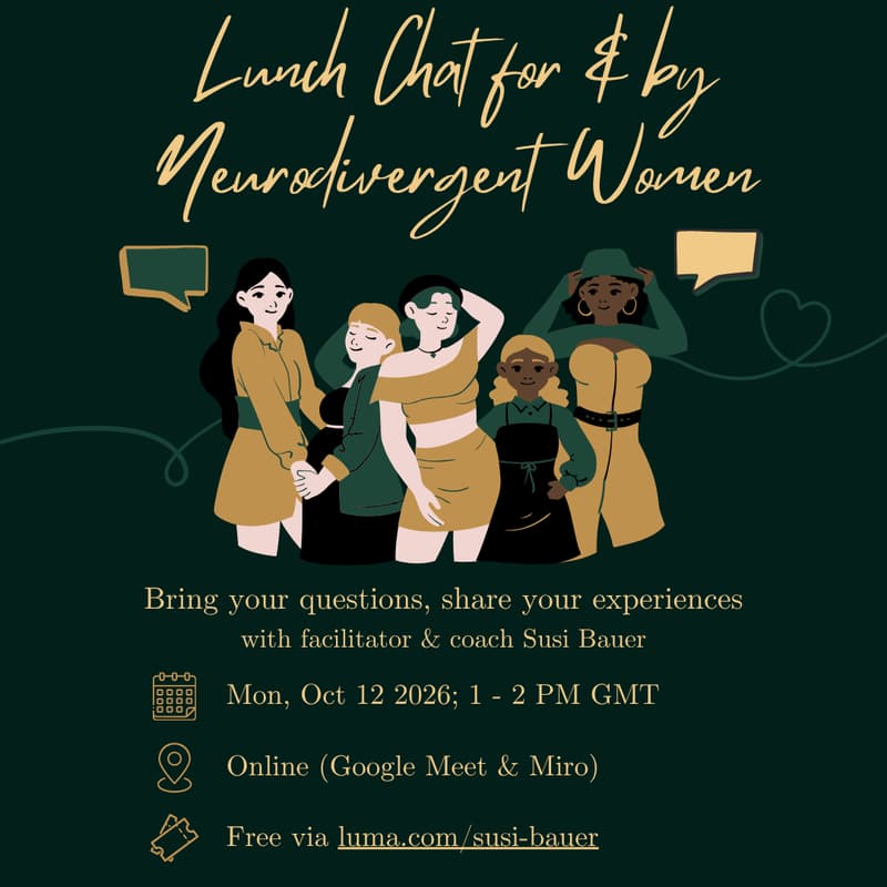 Cover Image for Lunch Chat for Neurodivergent Women (October 2026)