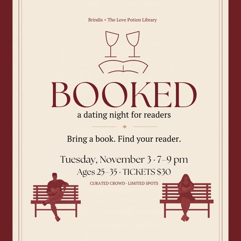 Cover Image for Booked: Dating Night for Readers