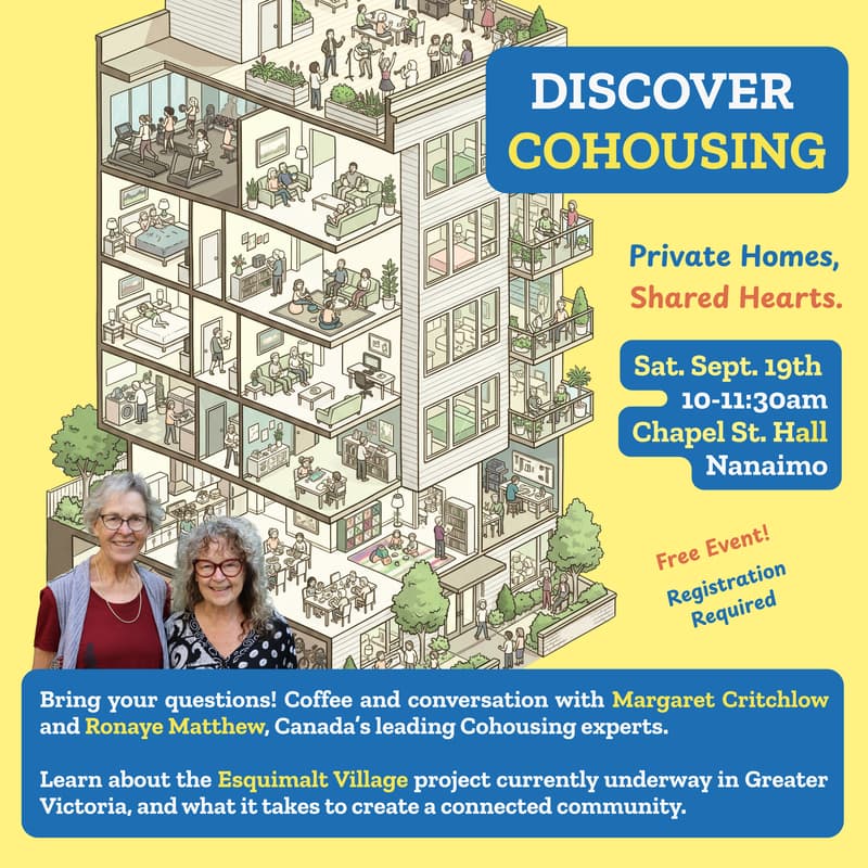 Cover Image for (Nanaimo) Discover Cohousing: Private Homes, Shared Hearts