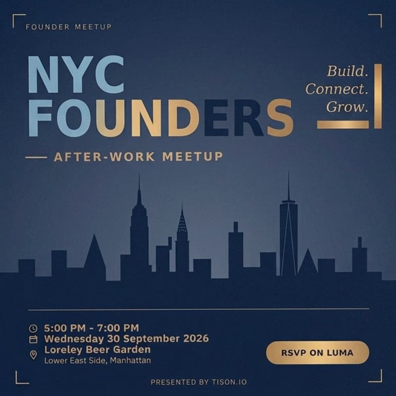 Cover Image for NYC Founders After-Work