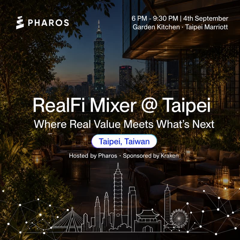 Cover Image for Pharos RealFi Mixer @ Taipei