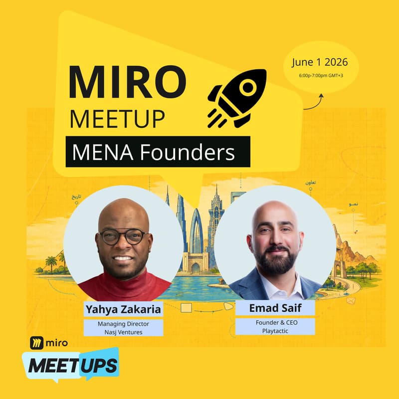 Cover Image for Miro Meetup - MENA Founders