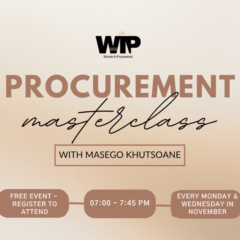 Cover Image for Procurement Masterclass