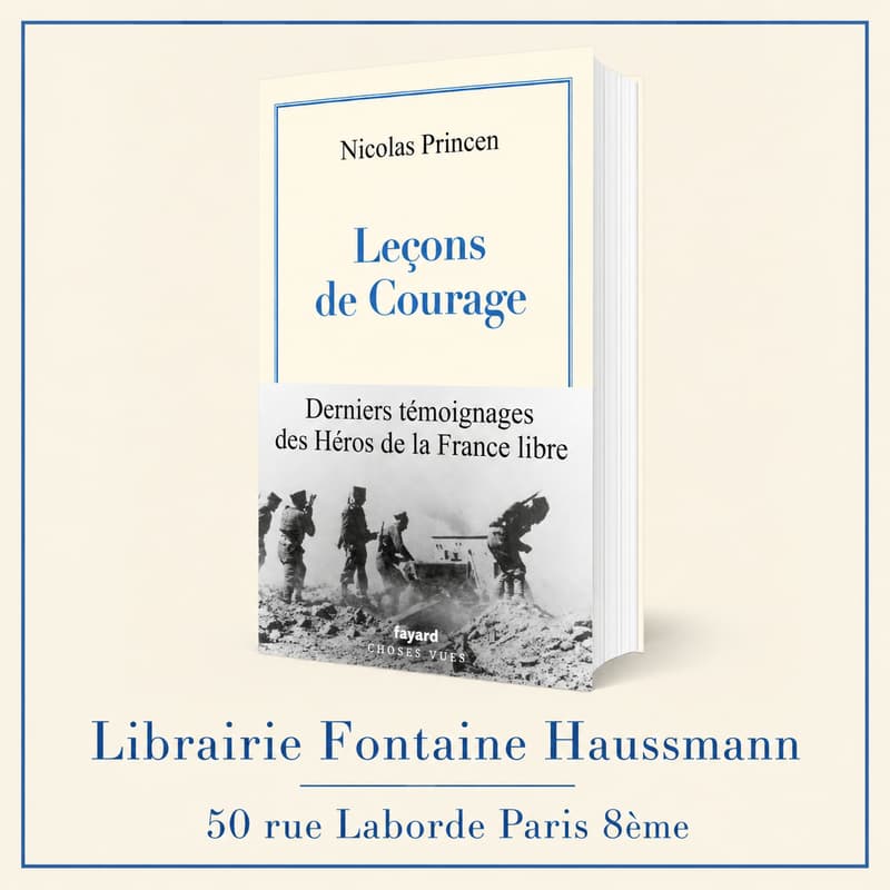 Cover Image for Dédicace "Leçons de Courage" de Nicolas Princen