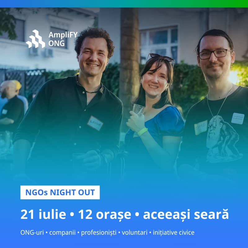 Cover Image for [NGOs Night Out] Întâlnirea oamenilor care fac bine