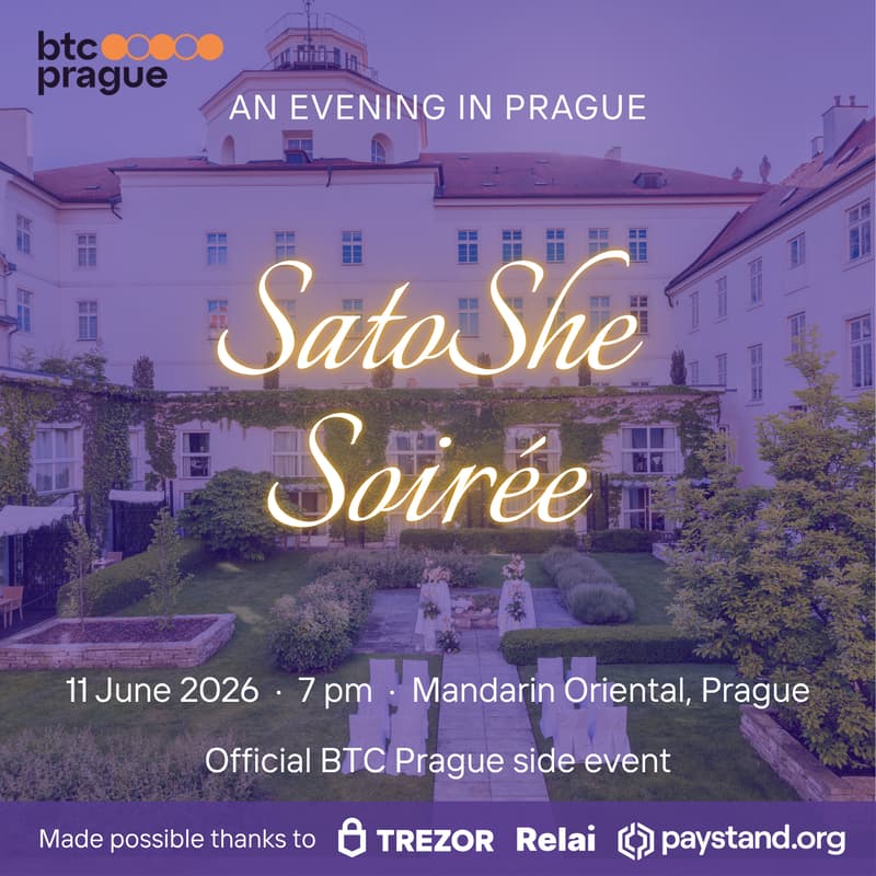 Cover Image for SatoShe Soirée at BTC Prague