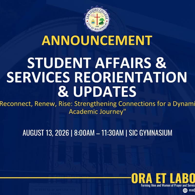 Cover Image for Student Affairs and Services Reorientation and Updates