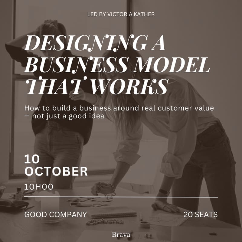 Cover Image for Workshop: Designing a Business Model That Works