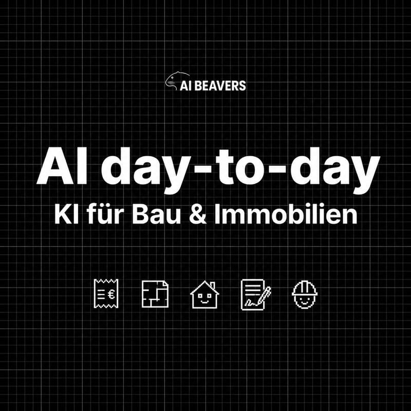 Cover Image for AI day-to-day - KI für Bau & Immobilien