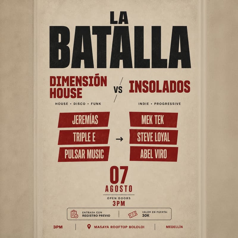 Cover Image for La Batalla: Dimensión House vs Insolados