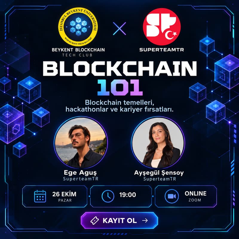 Cover Image for Blockchain 101 | SuperteamTR x Beykent Blockchain
