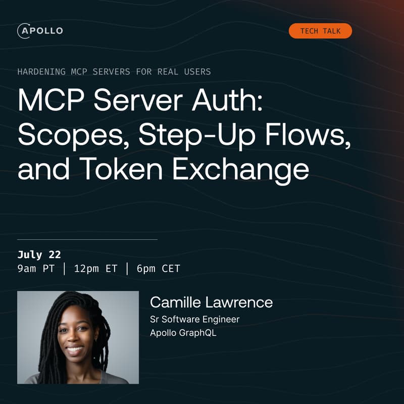 Cover Image for MCP Server Auth: Scopes, Step-Up Flows, and Token Exchange