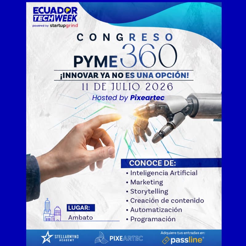 Cover Image for PYME 360: Marketing, Innovación e Inteligencia Artificial by Pixeartec🌐