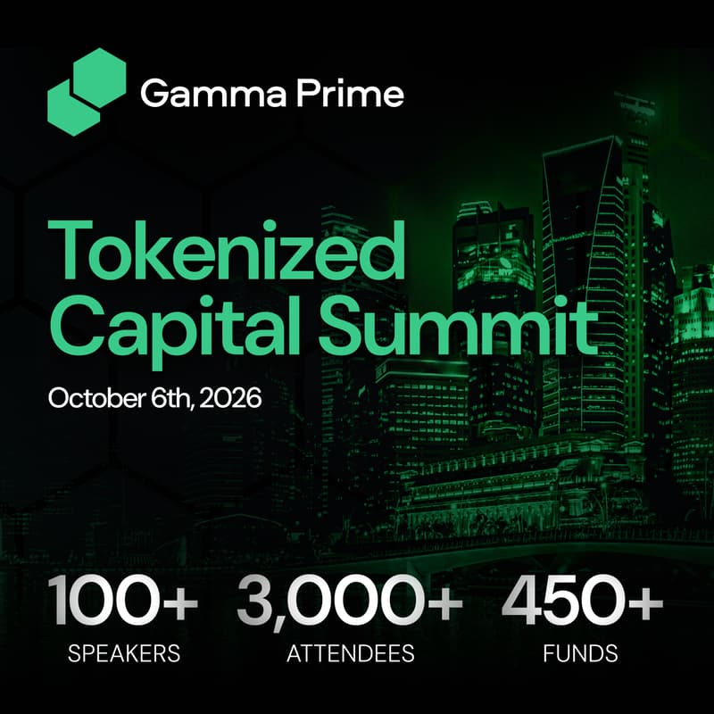 Cover Image for Tokenized Capital Summit 2026 Singapore 🇸🇬